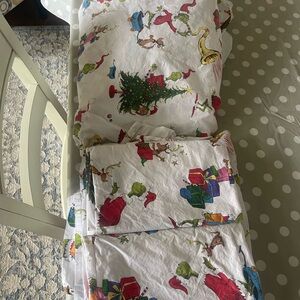 Pottery Barn Kids Dr. Seuss Holiday Bedding - Multicolor
